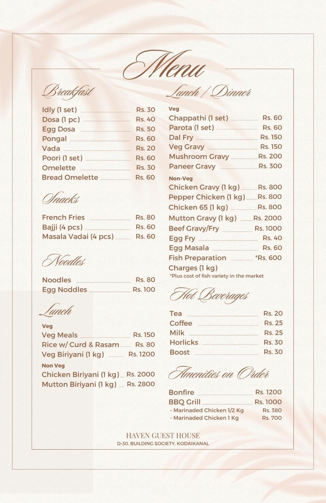 Haven Guest House Kodaikanal Dış mekan fotoğraf